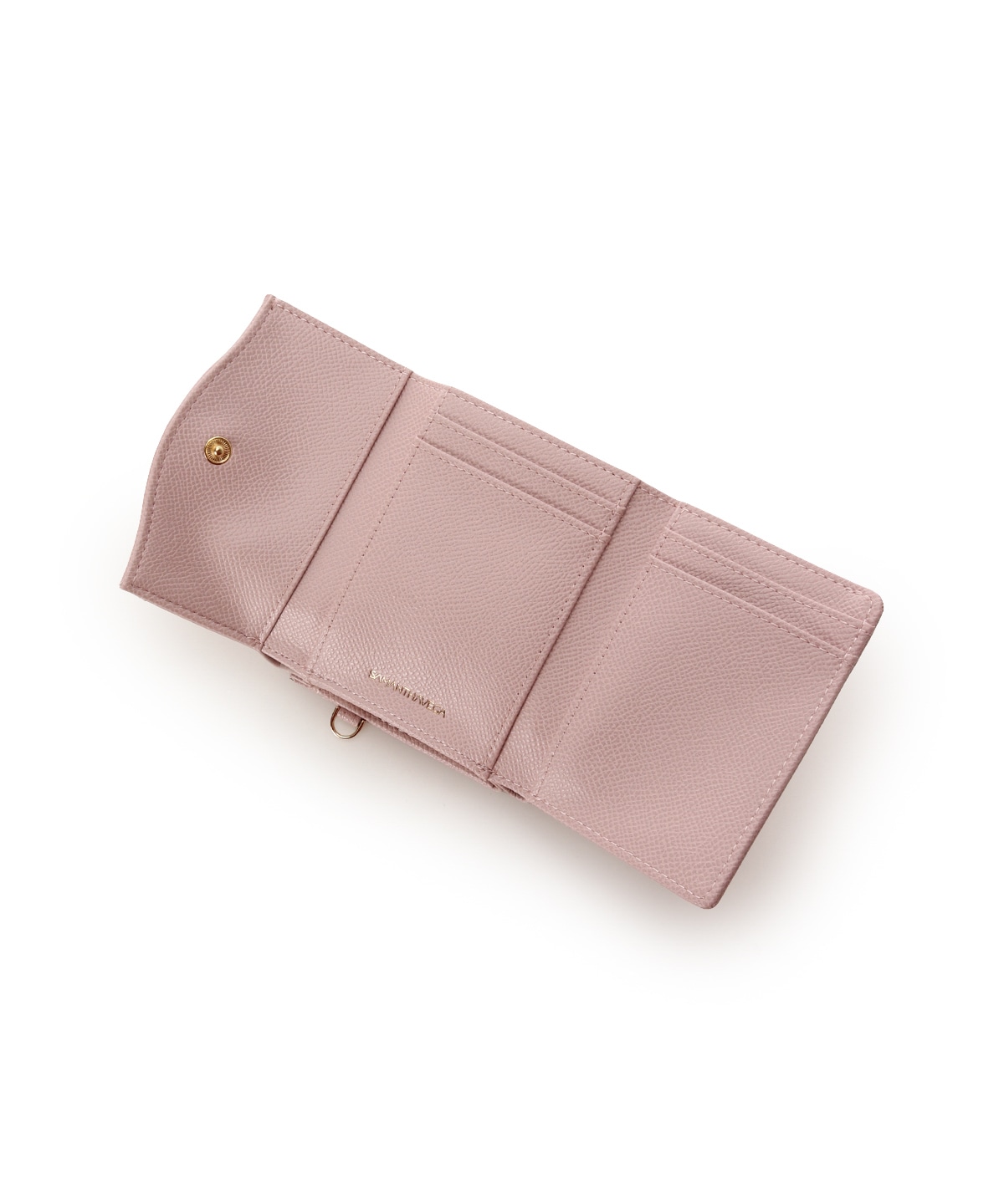 ストロベリーギンガム折財布