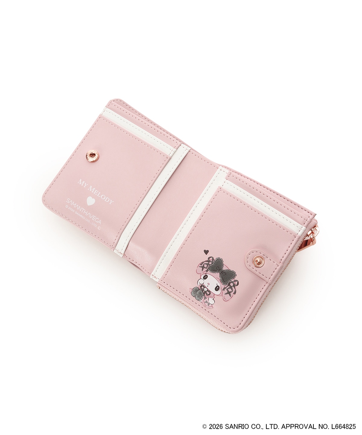 「マイメロディ&クロミ」コレクション 「マイメロディ」折財布