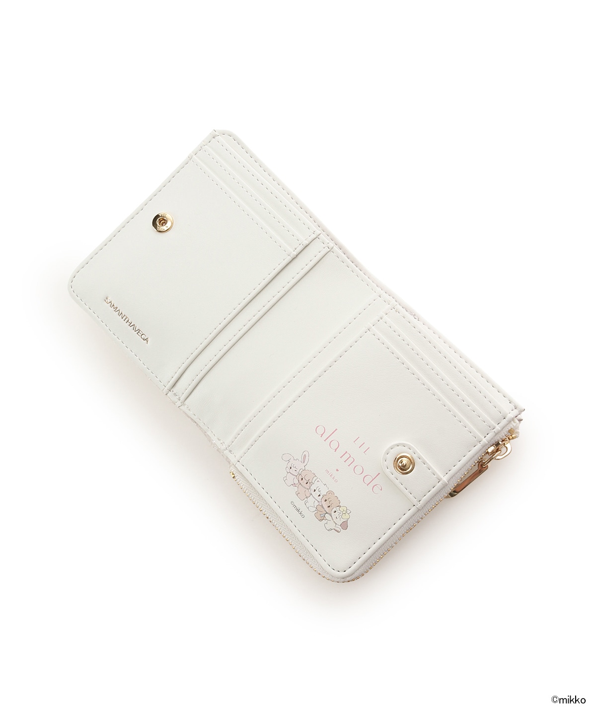 Lil ala mode×SAMANTHAVEGAコレクション 二つ折財布