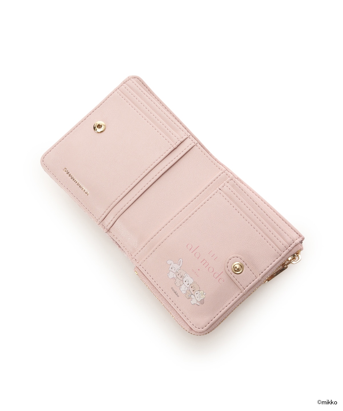 Lil ala mode×SAMANTHAVEGAコレクション 二つ折財布