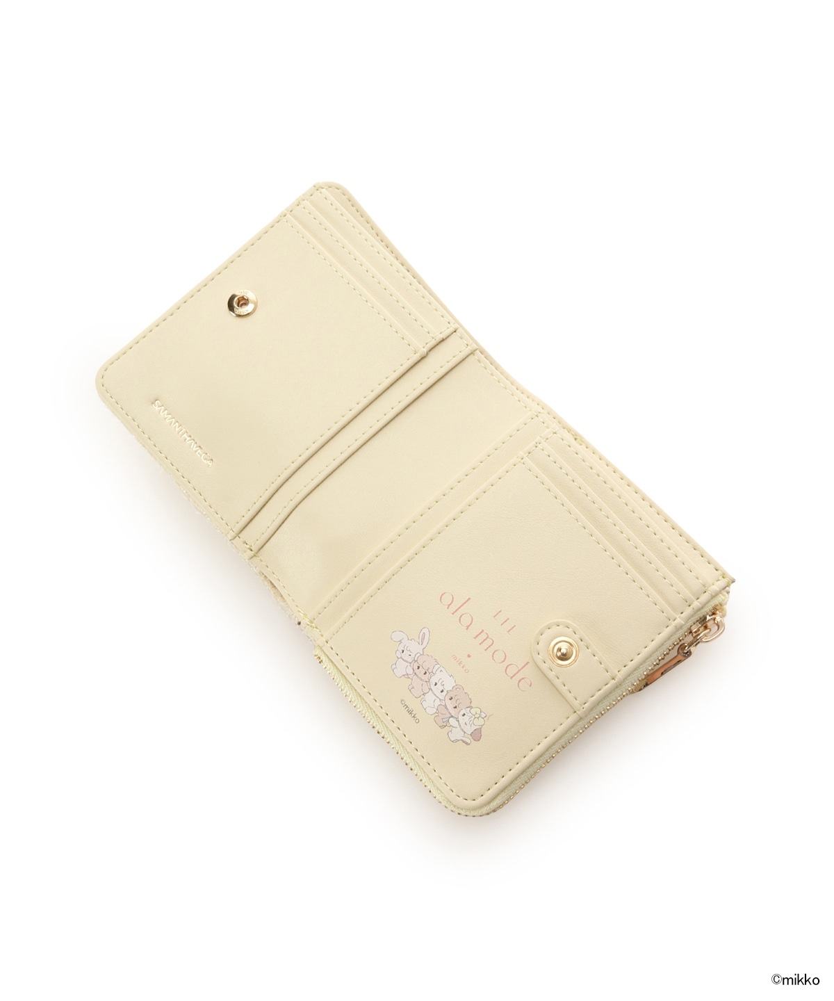 Lil ala mode×SAMANTHAVEGAコレクション 二つ折財布