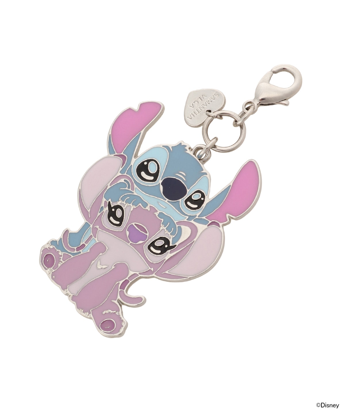 「スティッチ」「エンジェル」2wayバッグチャーム
