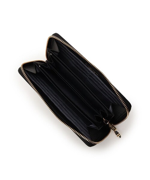 プチスタッズ ラウンドジップ長財布 Free ブラック Samantha Thavasa Petit Choiceサマンサタバサ グループ 公式オンラインショップ