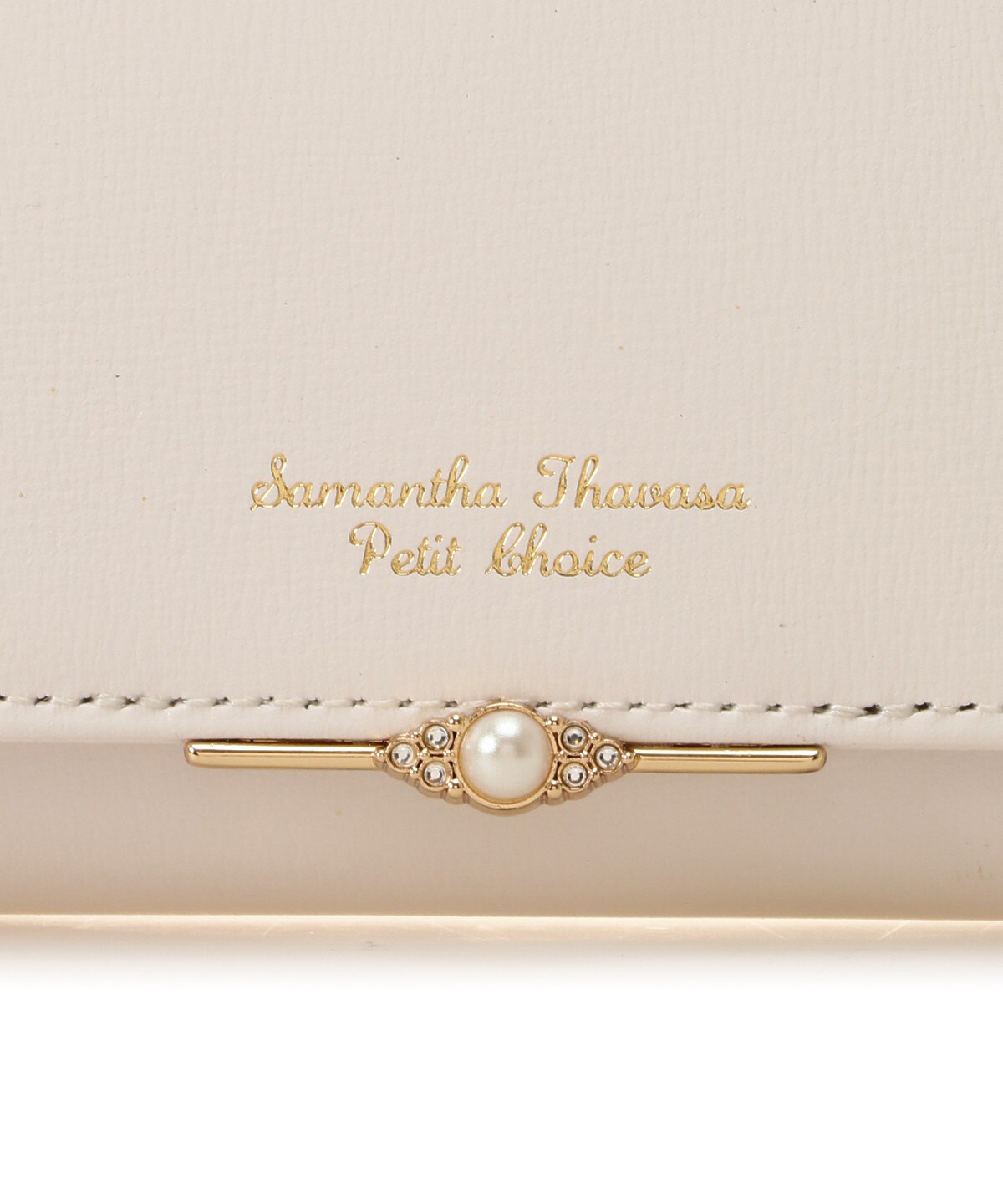 パールバーモチーフ 長財布(FREE オフホワイト): Samantha Thavasa 
