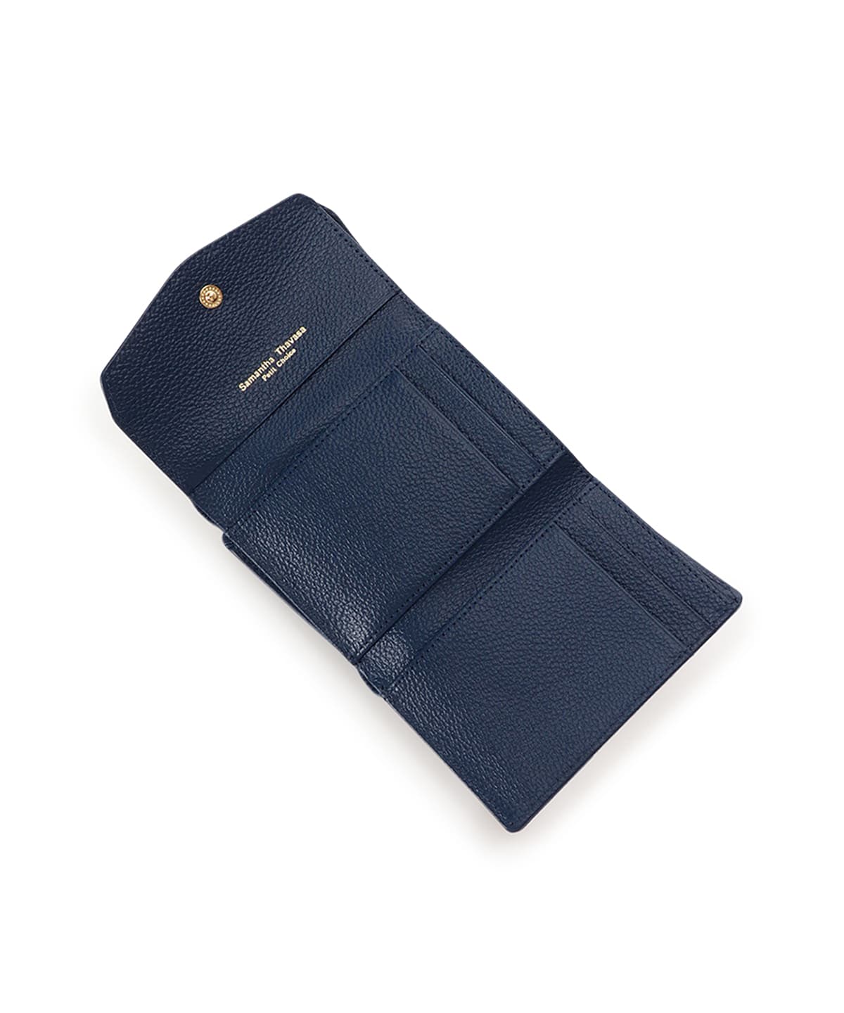 バイカラープルアップレザー 折財布