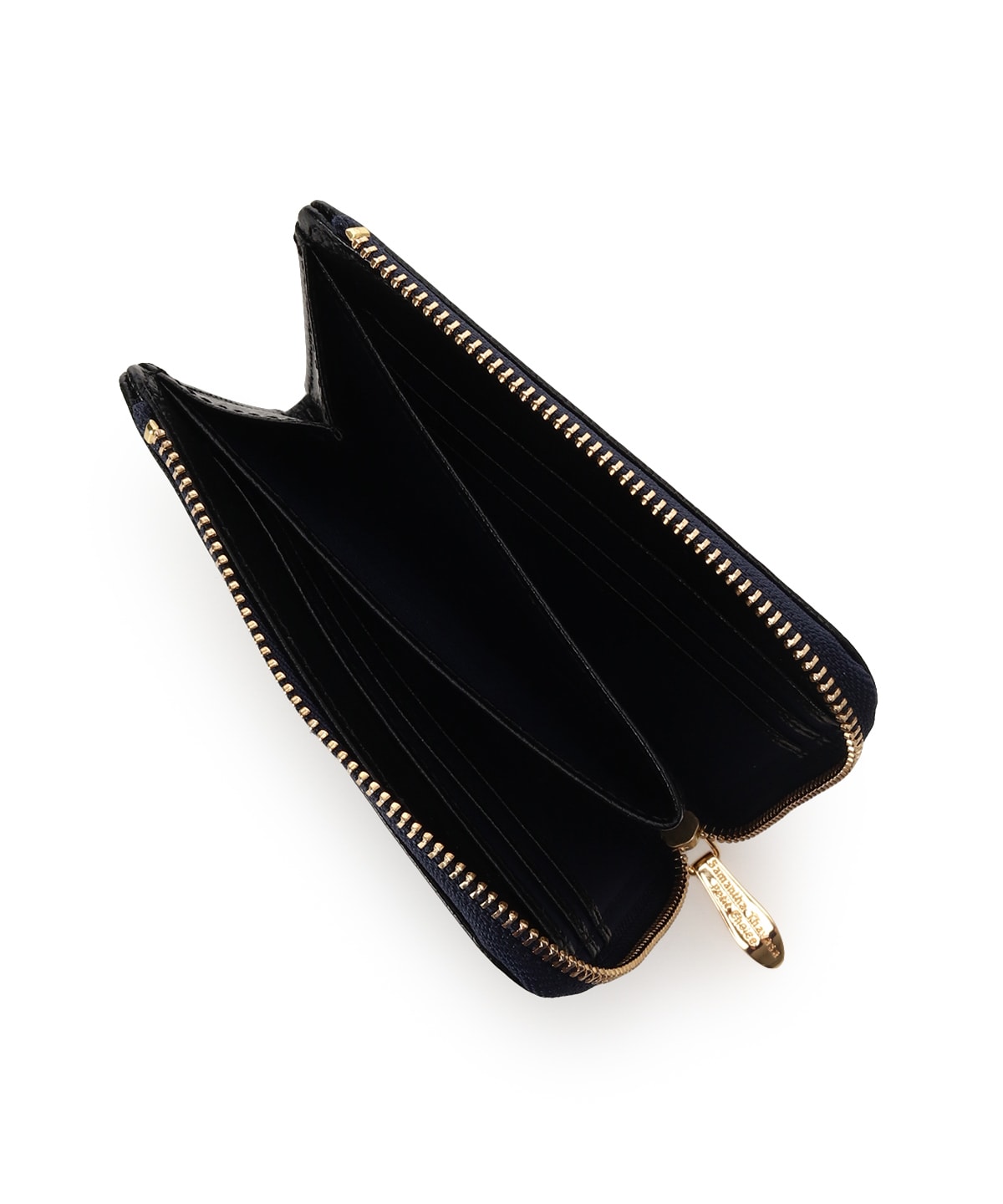 シンプルL字ファスナー 折財布