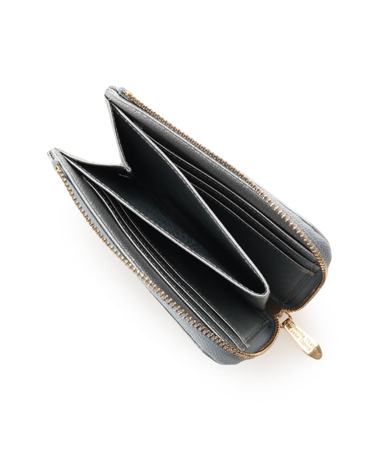 シンプルL字ファスナー 折財布