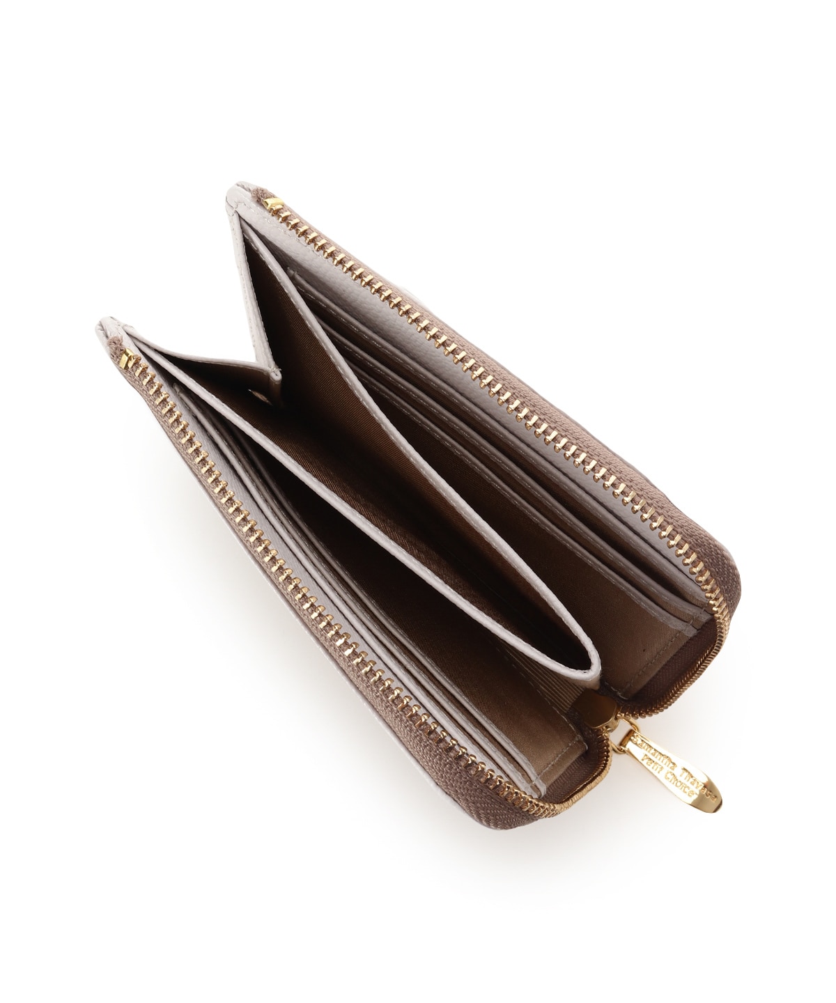 シンプルL字ファスナー 折財布