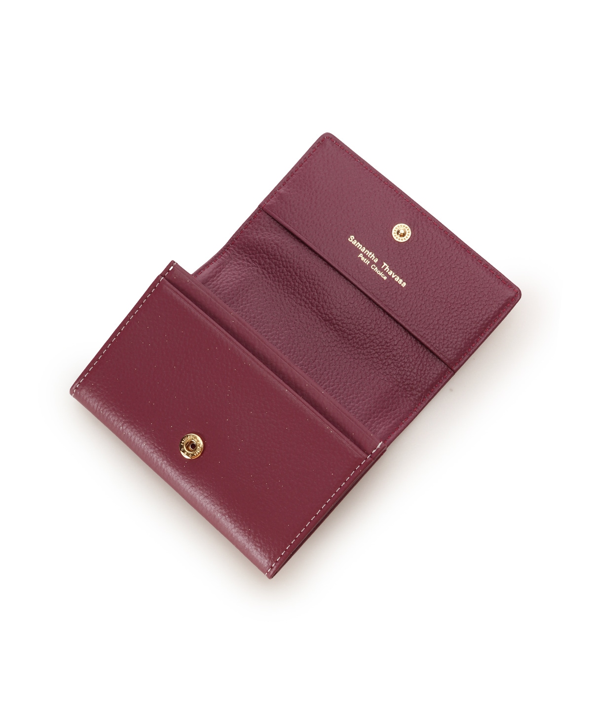 ダブルリボン 名刺入れ(FREE ワインレッド): Samantha Thavasa Petit