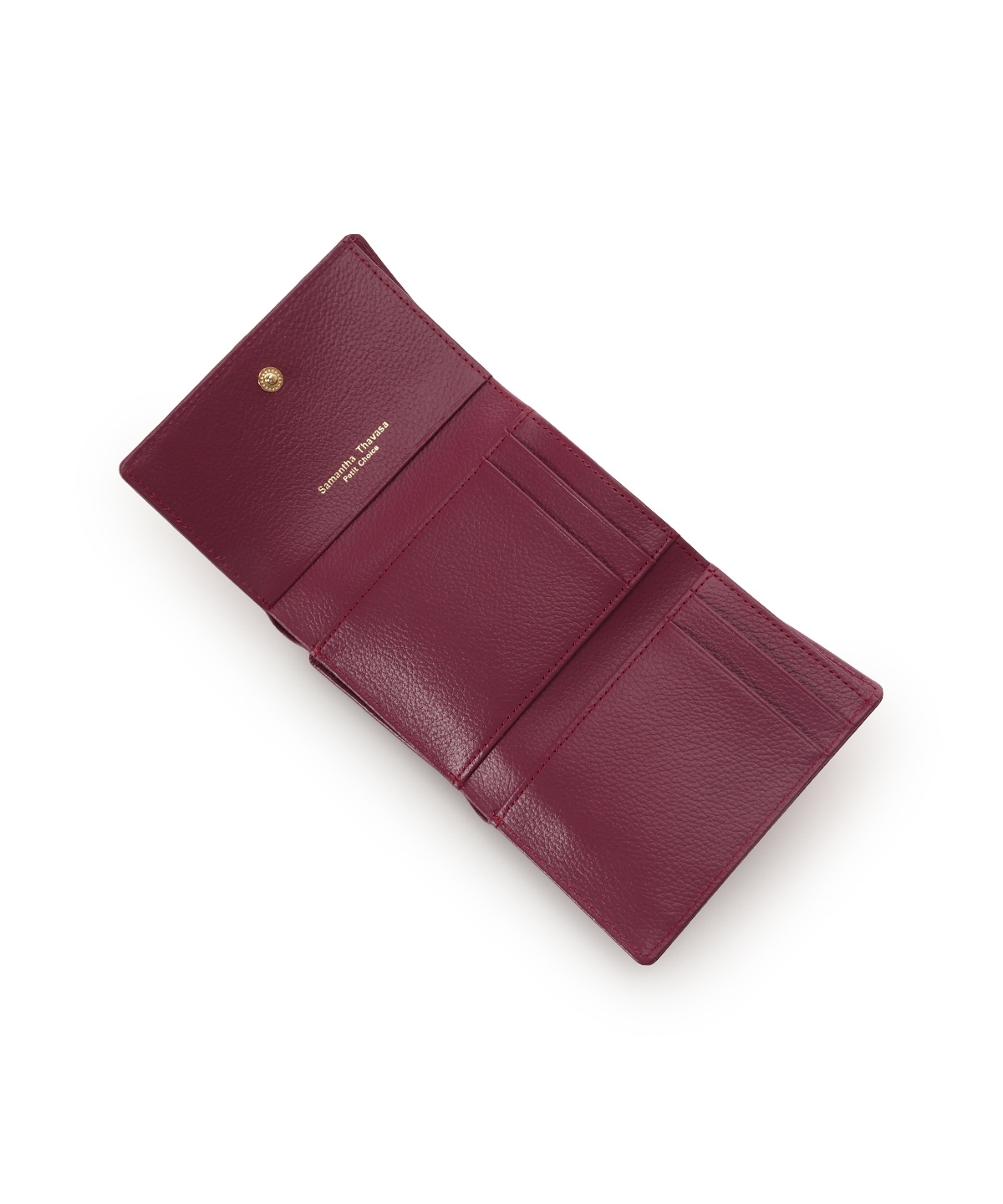 ダブルリボン 折財布