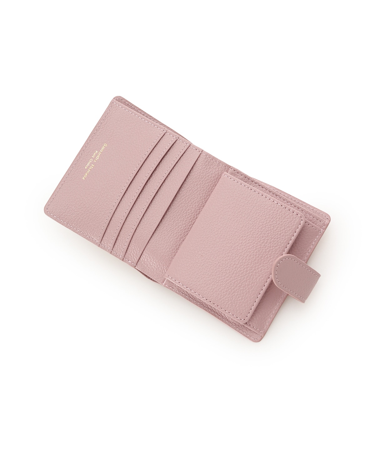 シンプル薄マチ BOX折財布