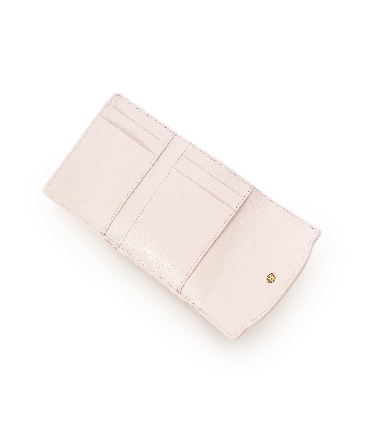 ラメフラワービジュー 折財布