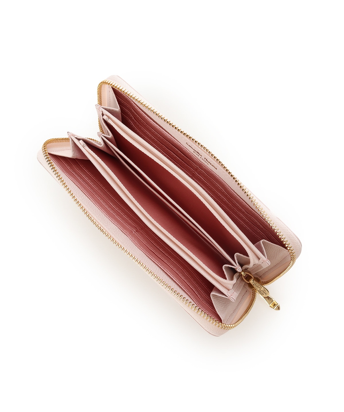 ラメフラワービジュー 長財布