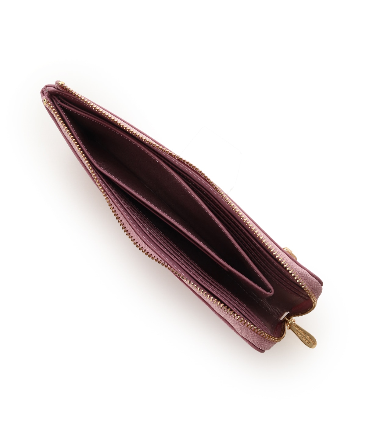 スクエアモチーフソフトレザー 長財布