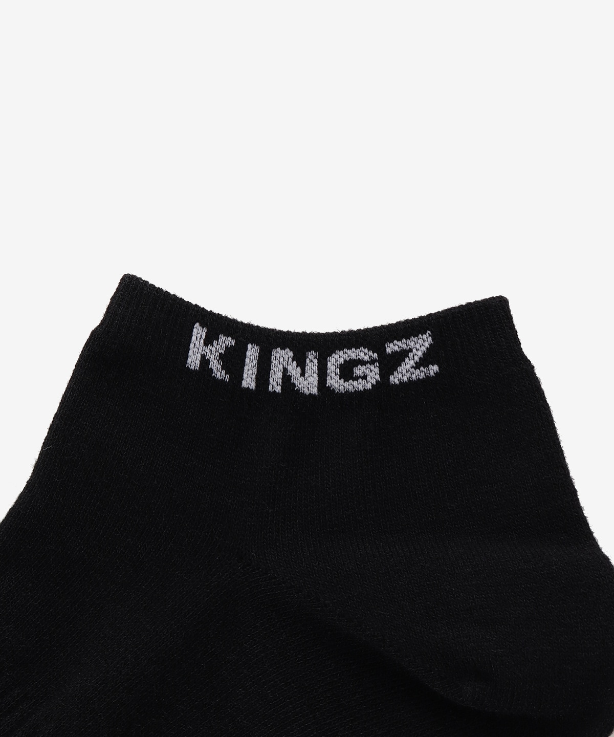 KINGZロゴ ショート丈ソックス