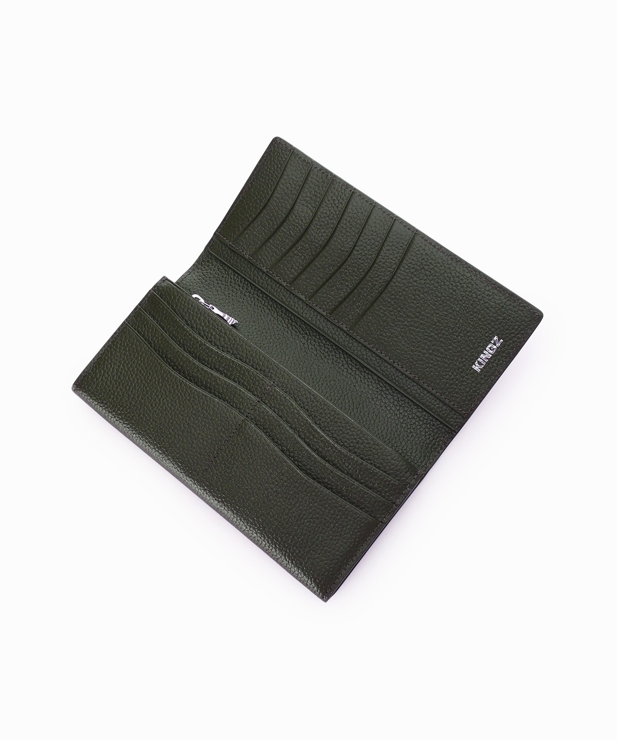 レザー型押しミックス 長財布