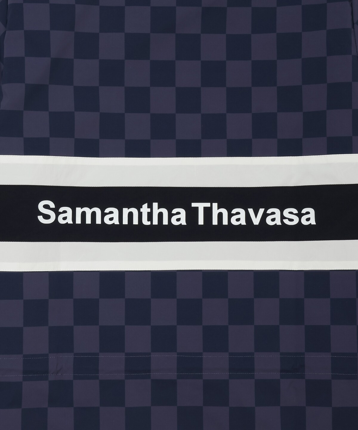 チェックウインドブレイカー(36(S) ネイビー): Samantha Thavasa