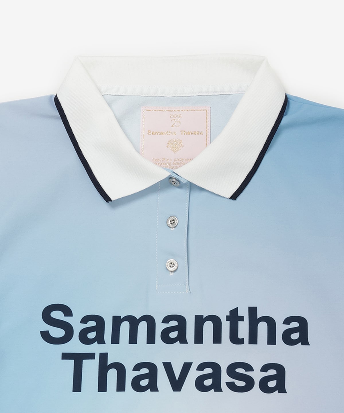 グラデーション半袖ポロ