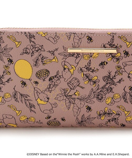 くまのプーさんコレクション ラウンド長財布 Free ピンクベージュ Samantha Thavasaサマンサタバサ公式オンラインショップ くまのプーさんコレクション ラウンド長財布 Free ピンクベージュ Samantha Thavasaサマンサタバサ公式オンラインショップ