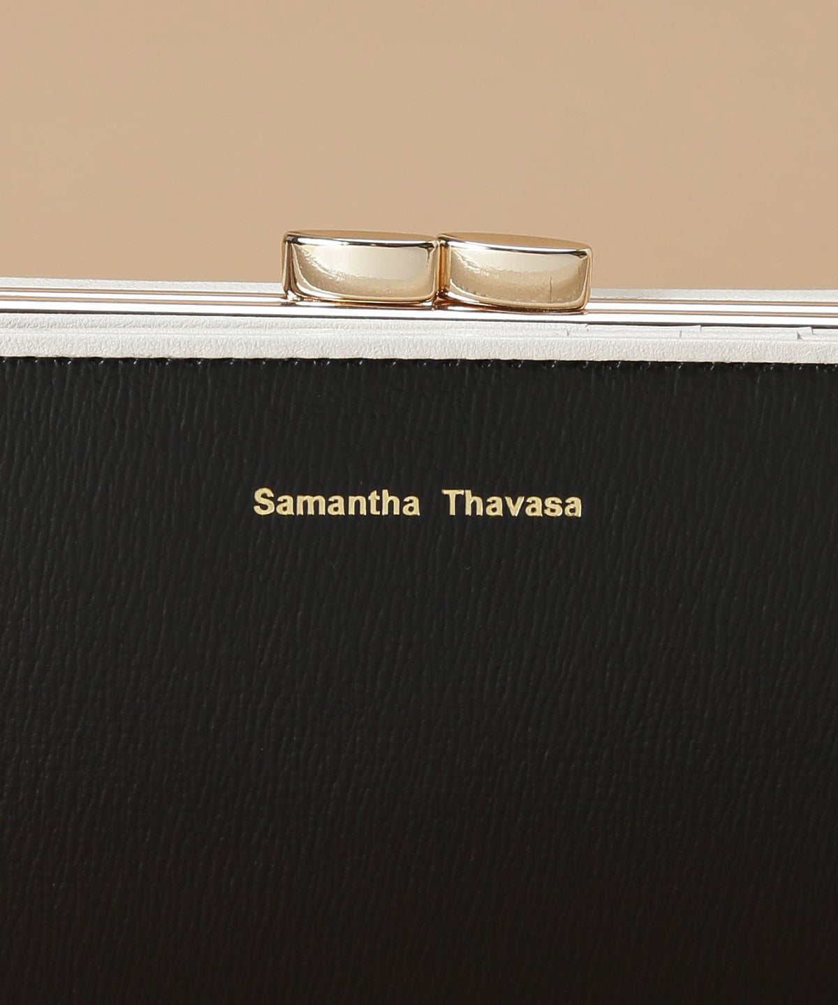 新色】シンプルバイカラー口金折財布(FREE ブラック): Samantha Thavasaサマンサタバサ公式オンラインショップ