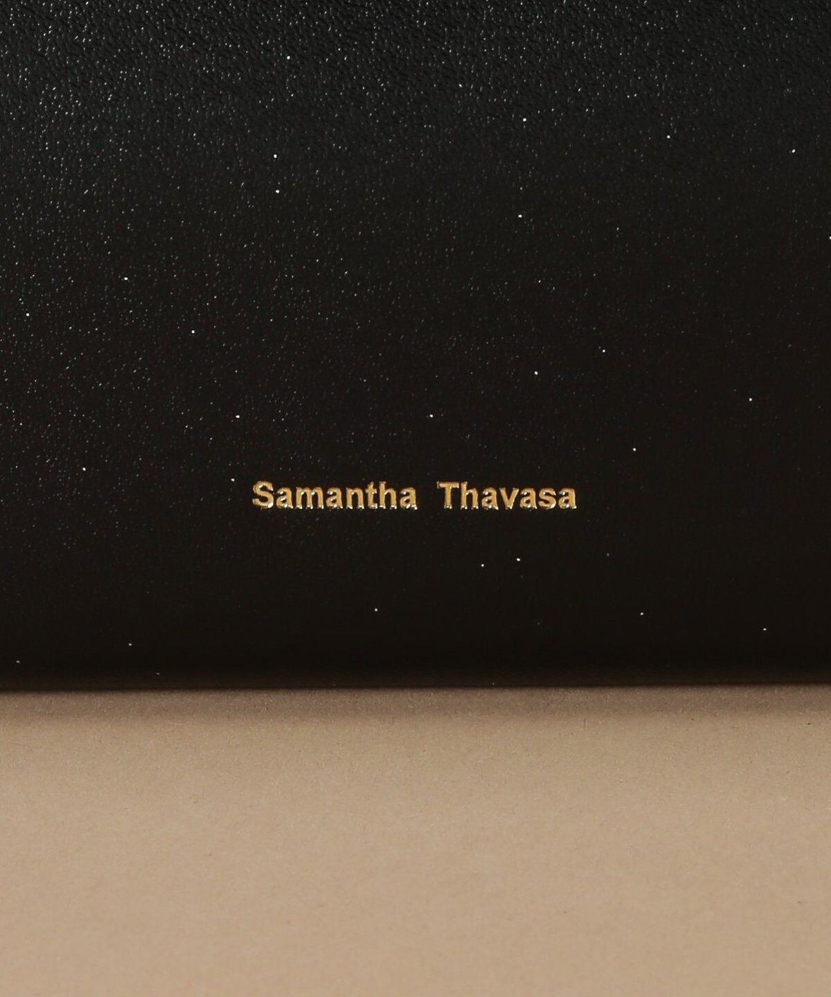 シンプルラメレザー 長財布(FREE ブラック): Samantha Thavasaサマンサ 