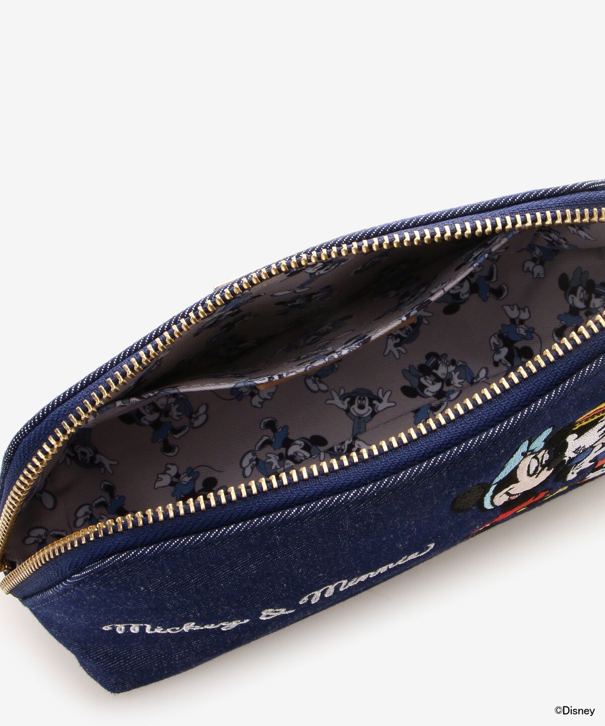 ミッキー ミニー コレクション デニム風ポーチ 大サイズ Free ネイビー Samantha Thavasaサマンサタバサグループ 公式オンラインショップ ミッキー ミニー コレクション デニム風ポーチ 大サイズ Free ネイビー Samantha Thavasaサマンサタバサグループ 公式オンラインショップ