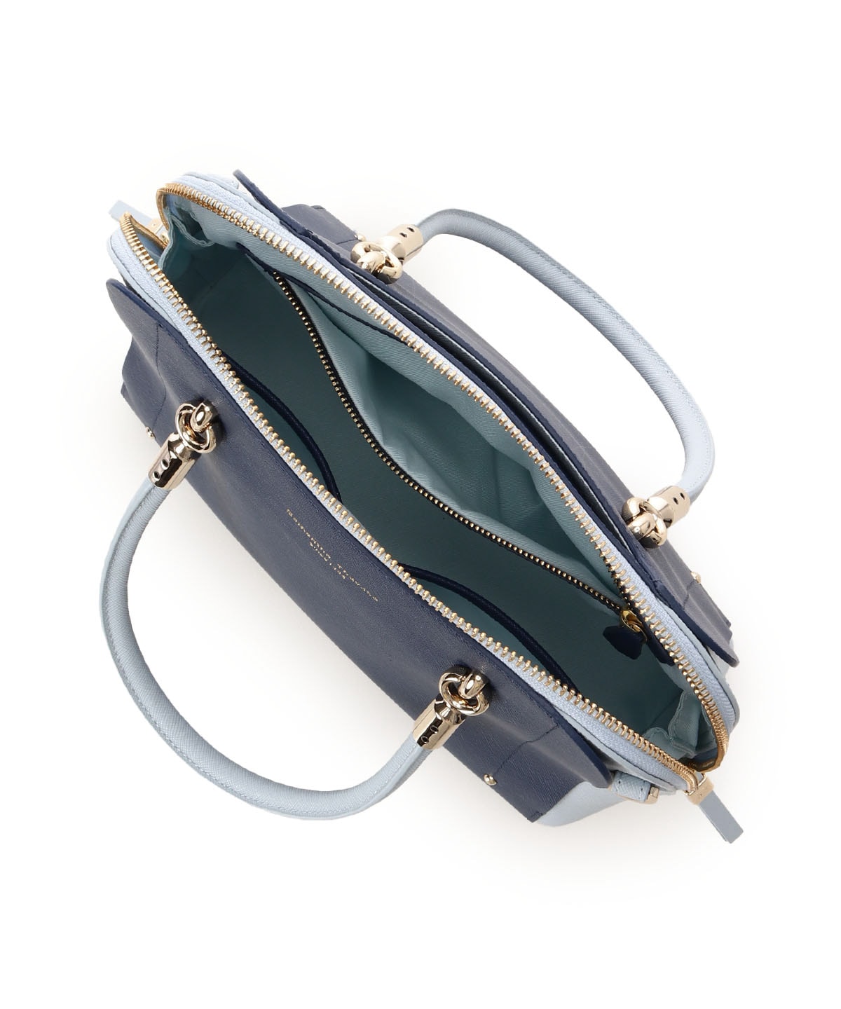 新アベクトワ バイカラー ハンドバッグ