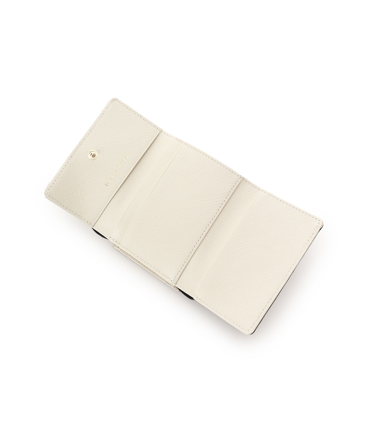 [Newカラー]Pomme d'espoir ポムディスポワール バイカラー三つ折り口金財布