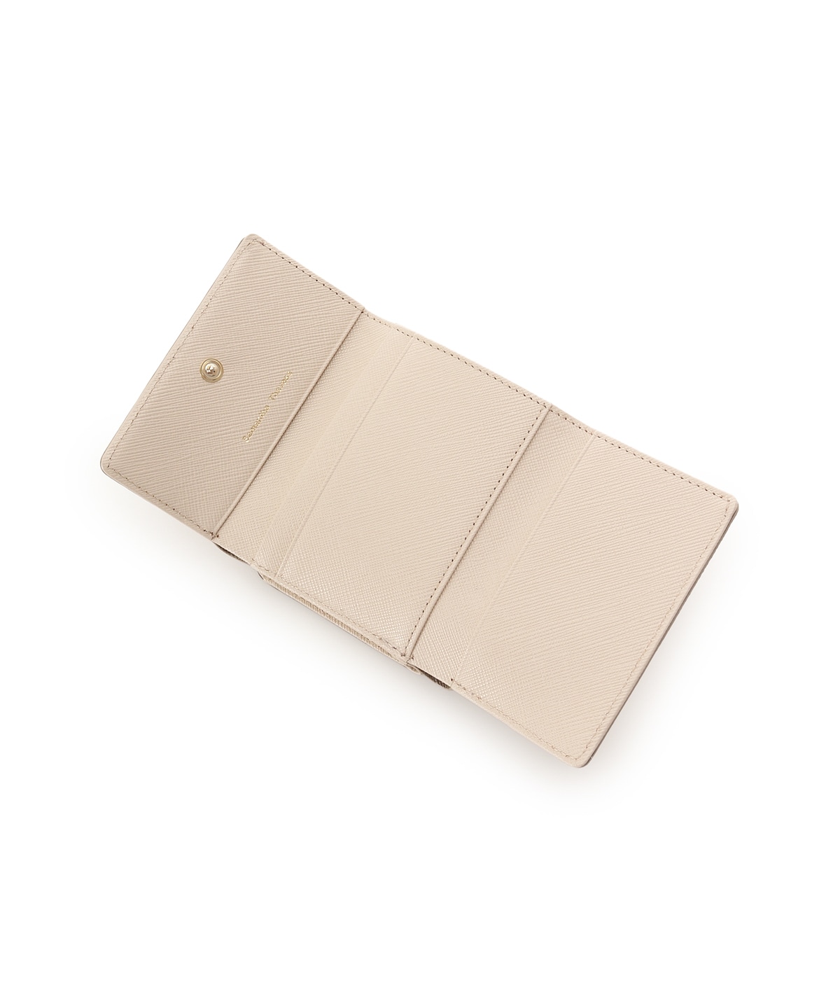 [Newカラー]Pomme d'espoir ポムディスポワール バイカラー三つ折り口金財布