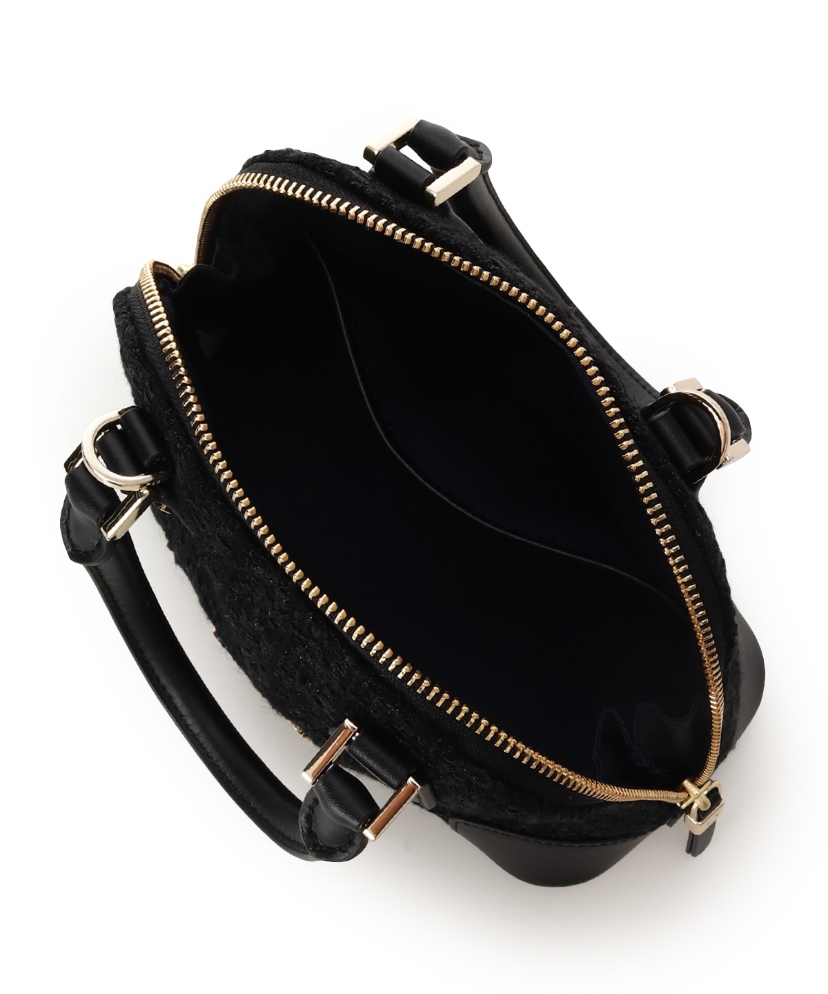 [Holiday Collection]ファンシーツイード ハンドバッグ