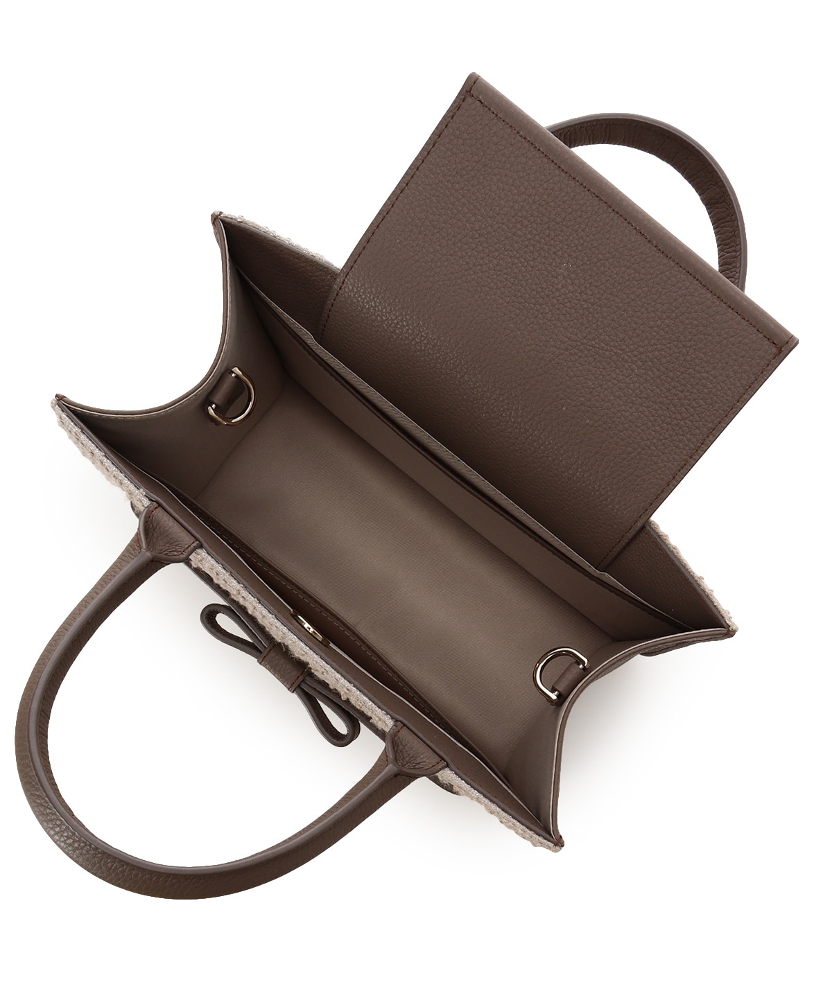 ループツイードデザイン エムシュシュⅢ トートバッグ