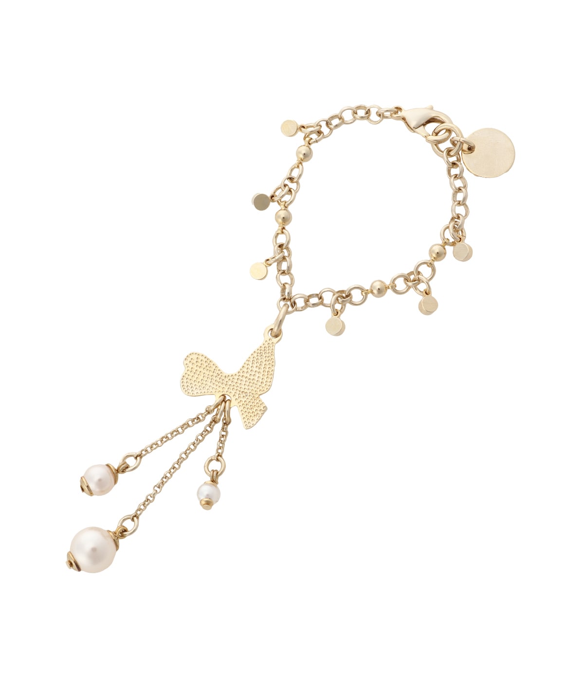 リボンモチーフバッグチャーム