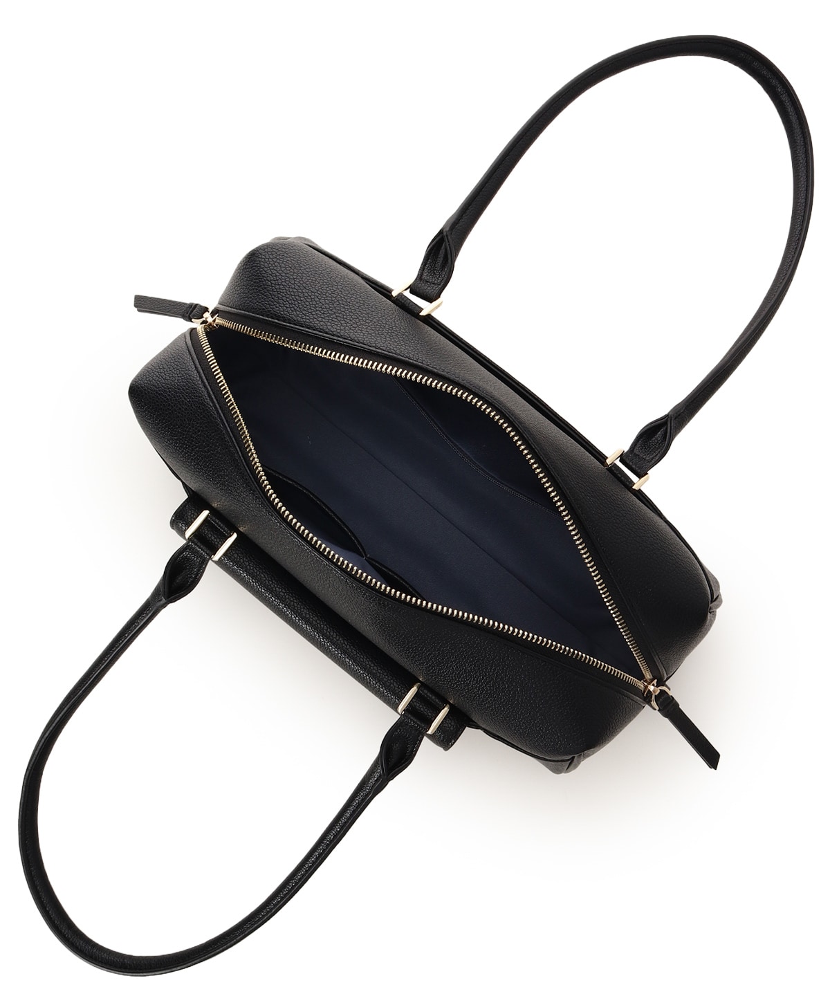 角金具ワイドボストンバッグ