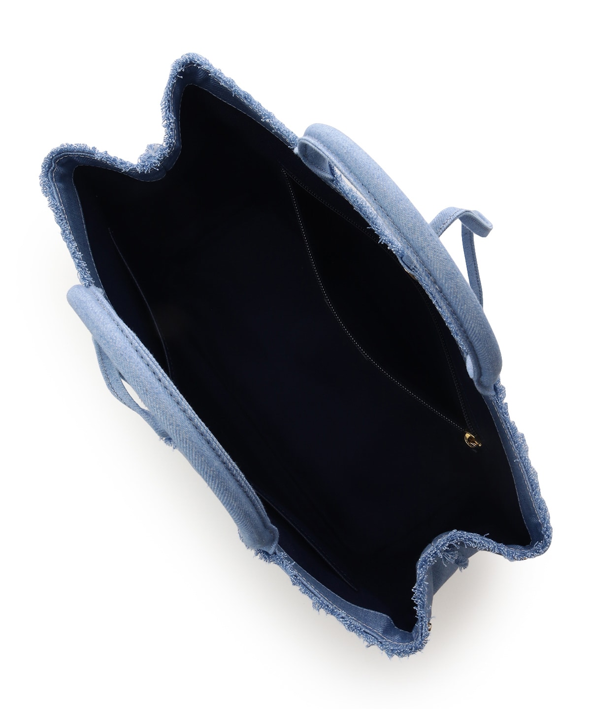 リングムラ糸デニムバッグ