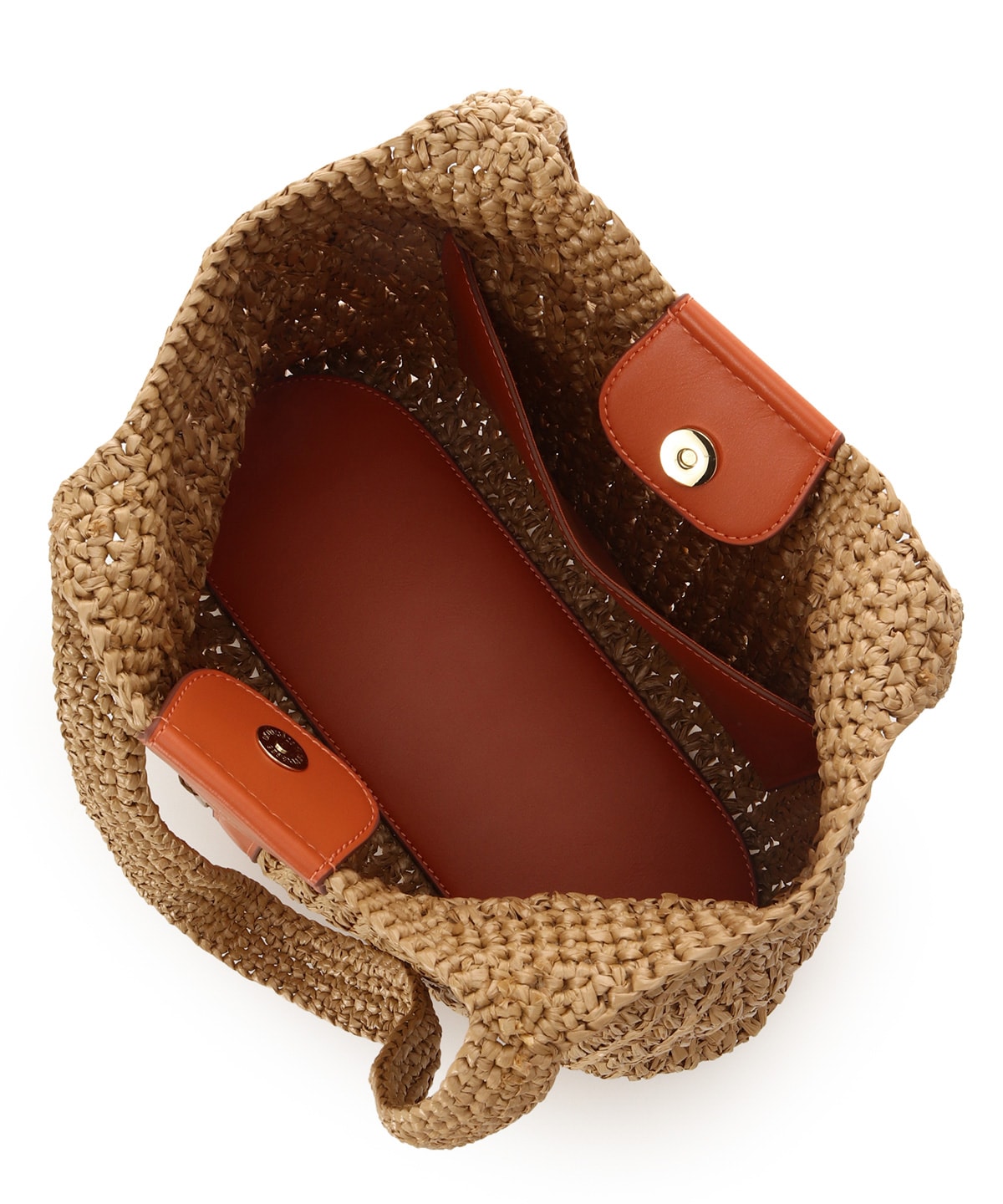 かご編みトートバッグ