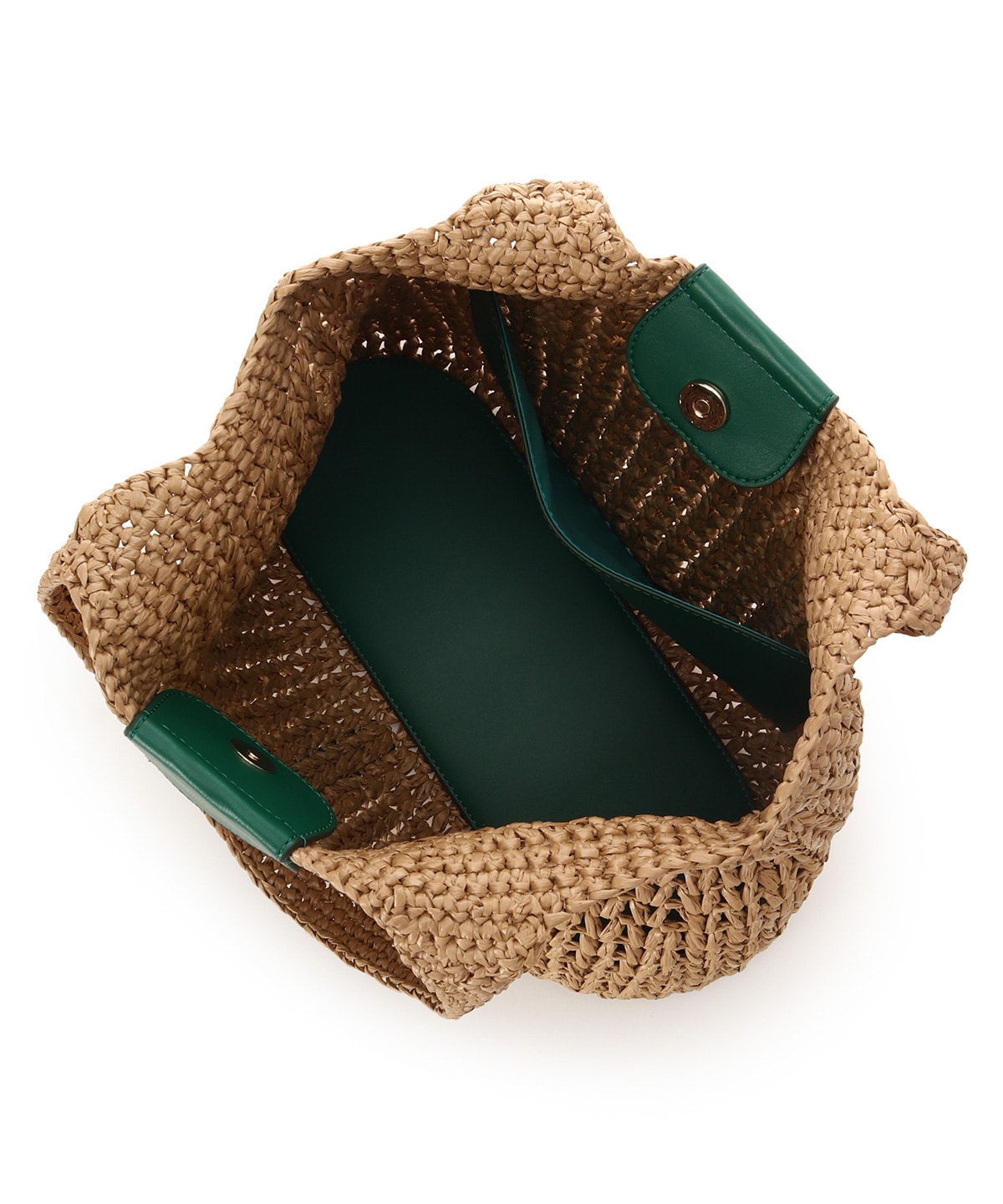 かご編みトートバッグ