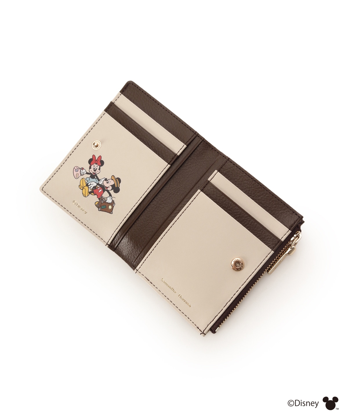 「ミッキー＆ミニー」TRAVELコレクション 折財布