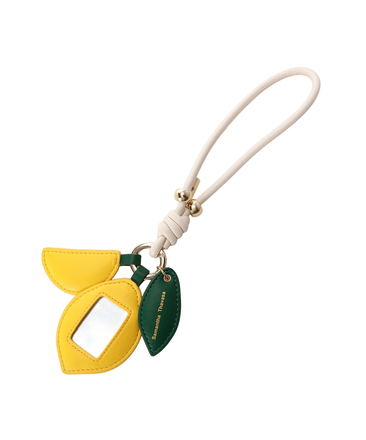 フルーツモチーフミニミラーバッグチャーム