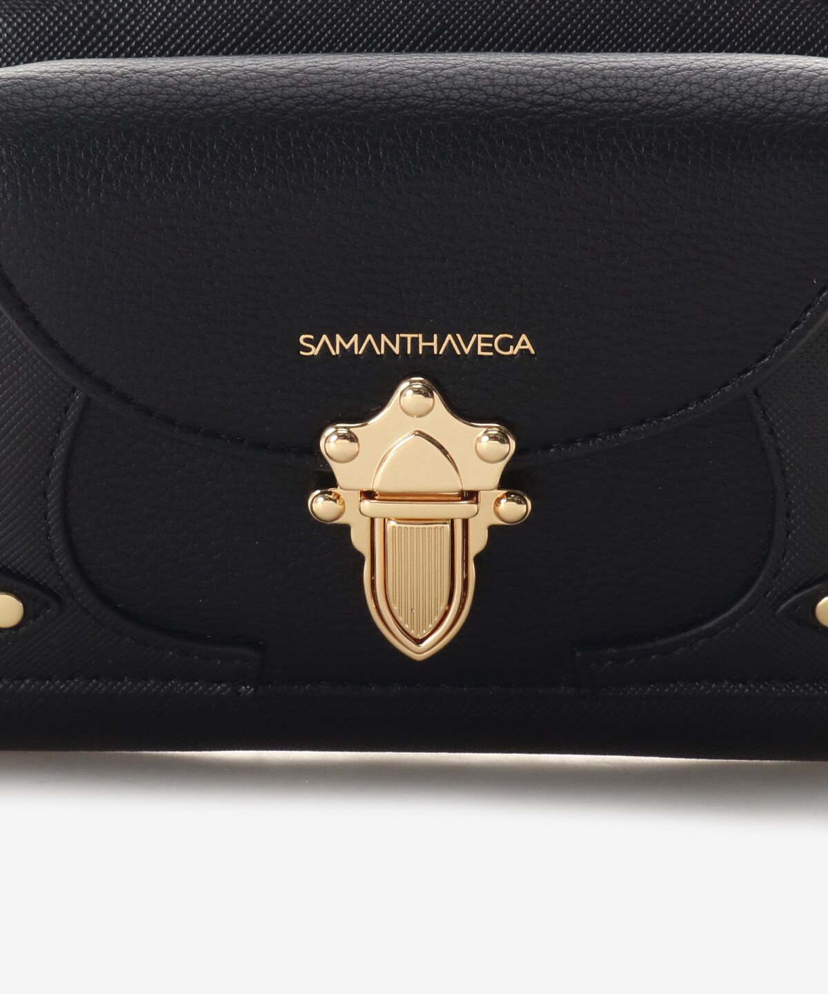 スペードモチーフ折財布(FREE ブラック): SAMANTHAVEGAサマンサタバサ 
