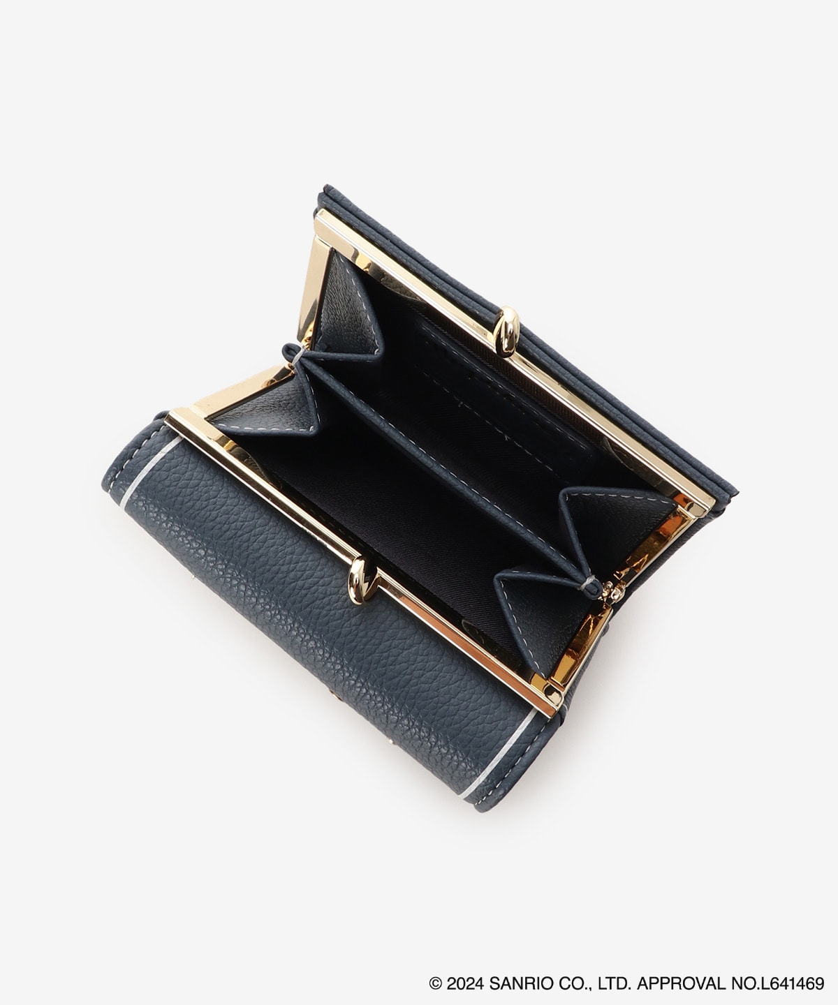 【はぴだんぶいコレクション】ビジュー折財布