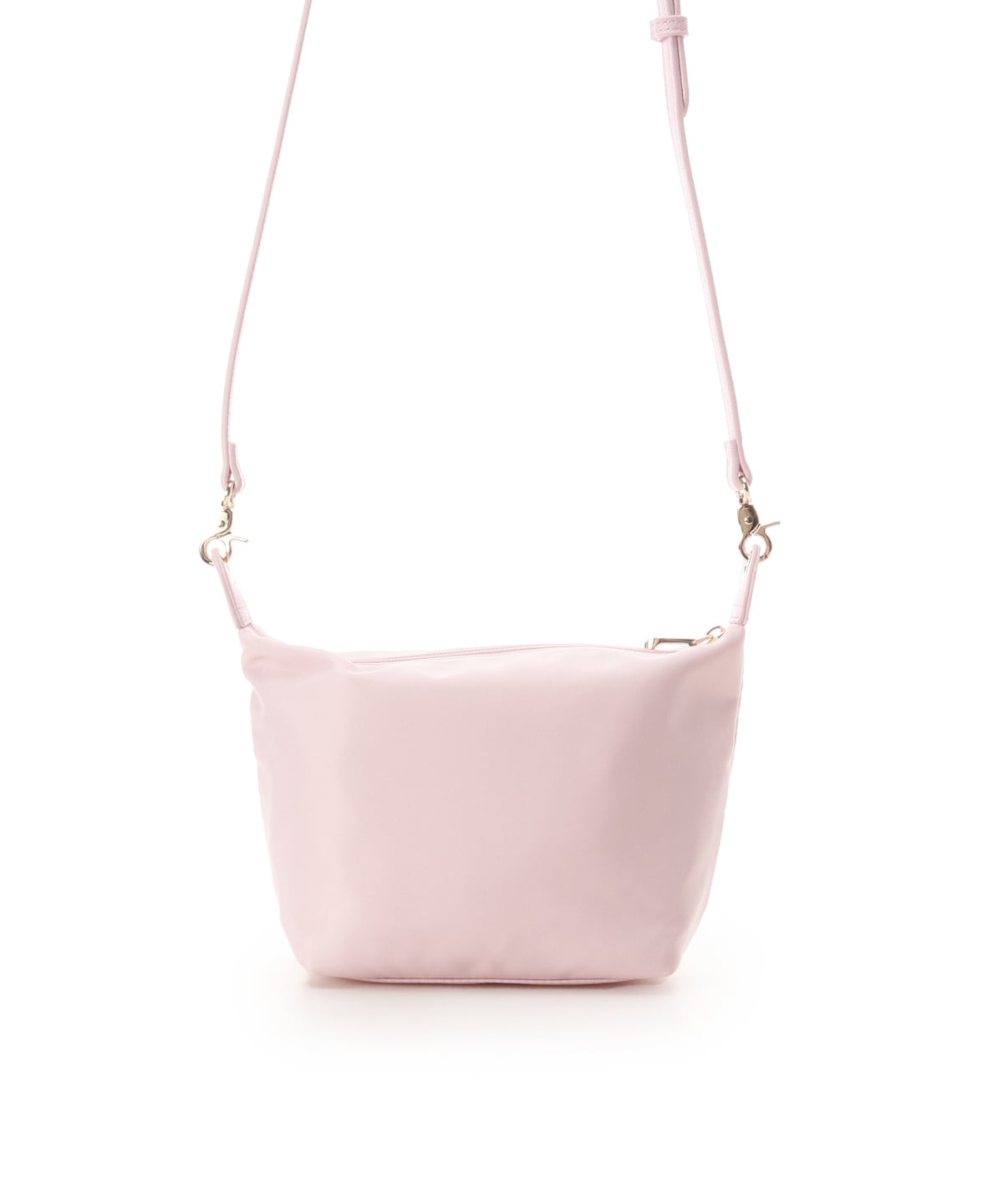 フロントハートナイロンショルダーバッグ