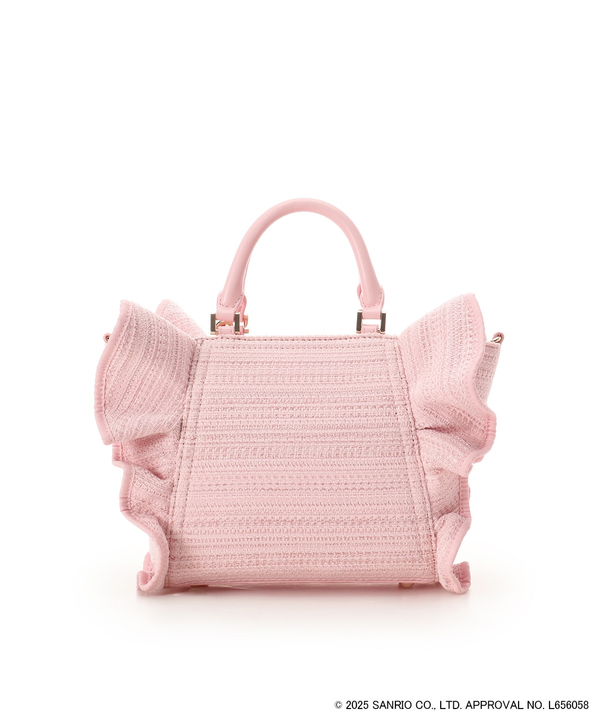 『リトルツインスターズ』(キキ&ララ)フリルハンドバッグ