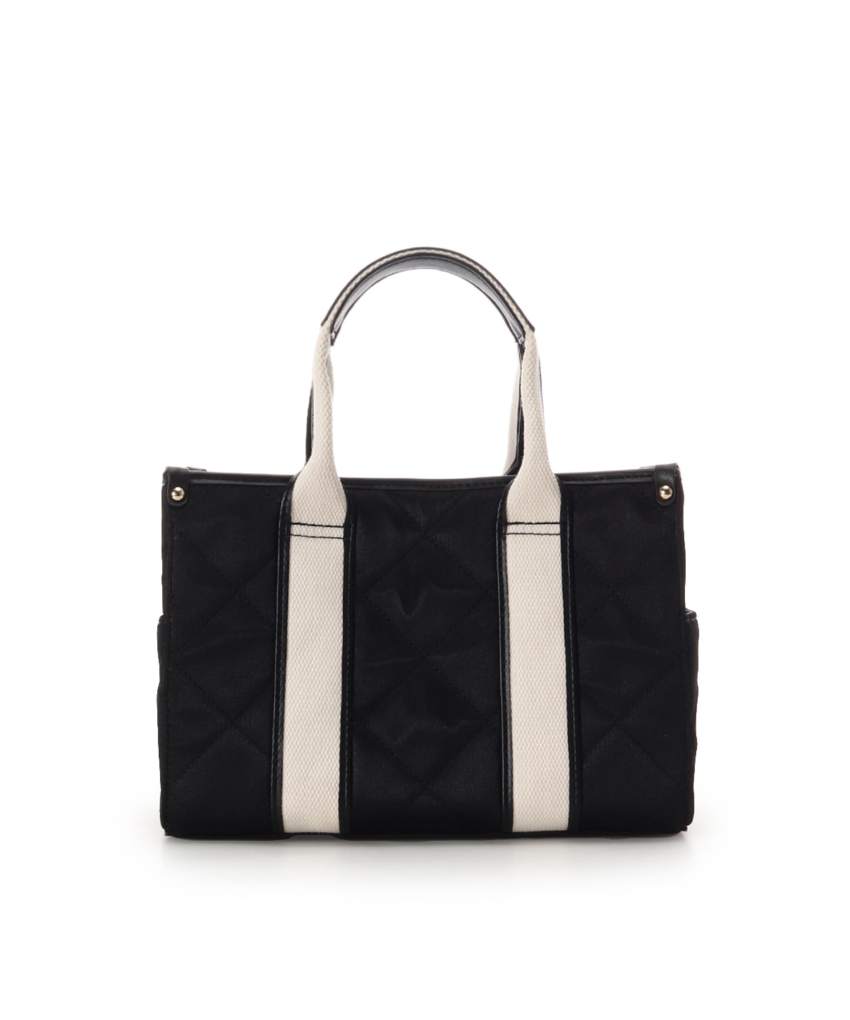 ロゴテープリボン　ハンドバッグ