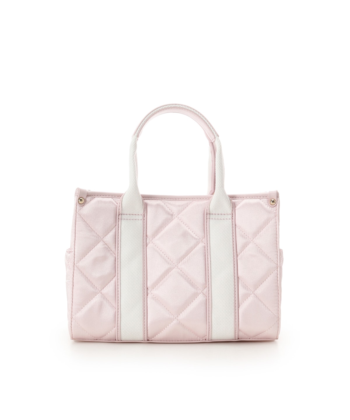 ロゴテープリボン　ハンドバッグ