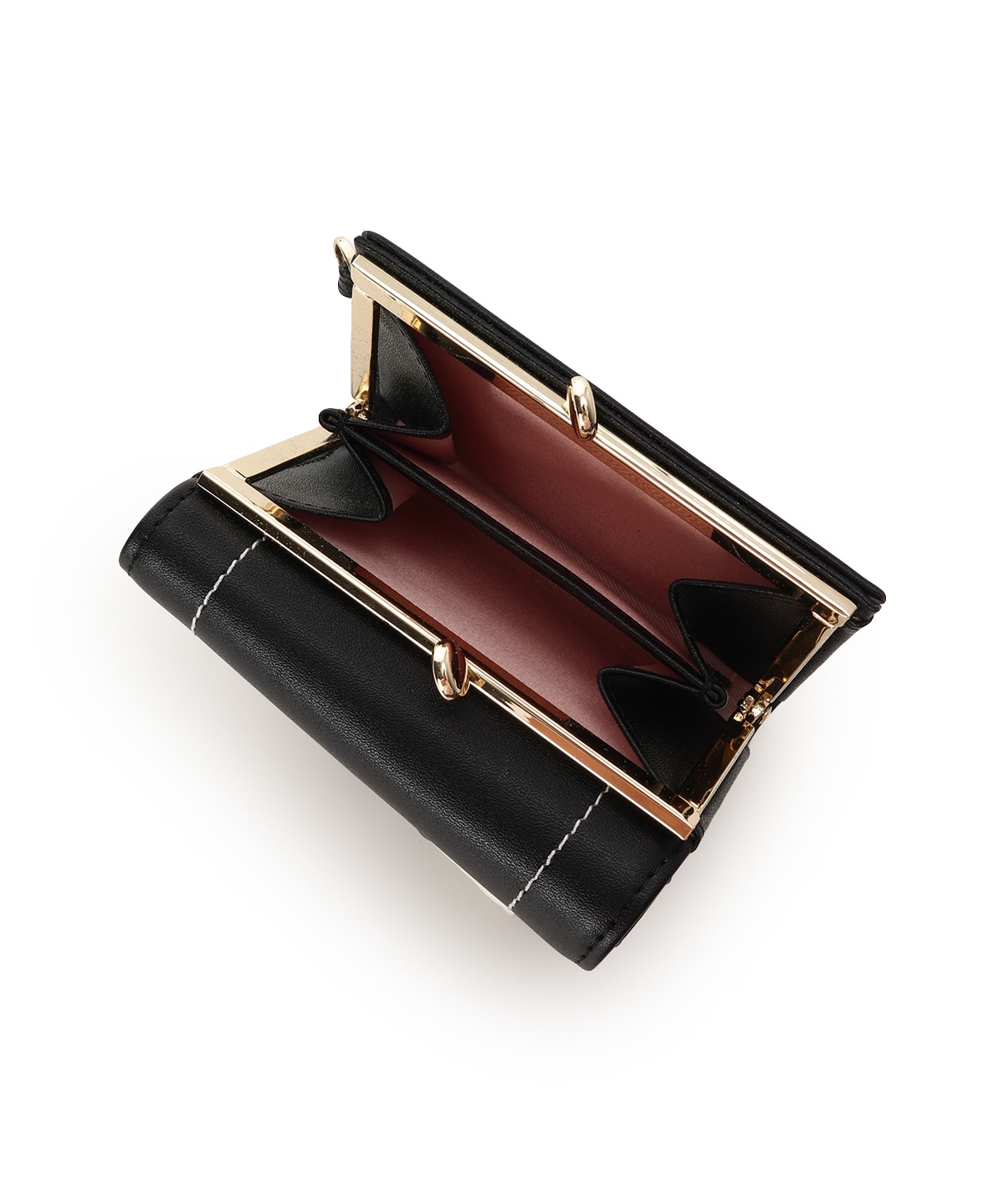 バレッタリボン折財布