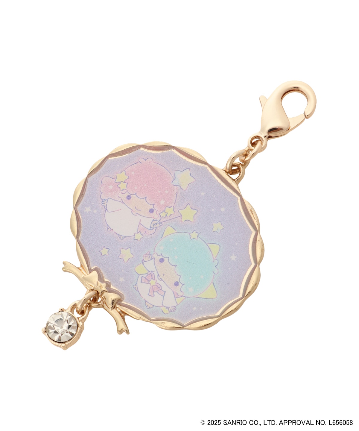 『リトルツインスターズ』（キキ＆ララ）バッグチャーム