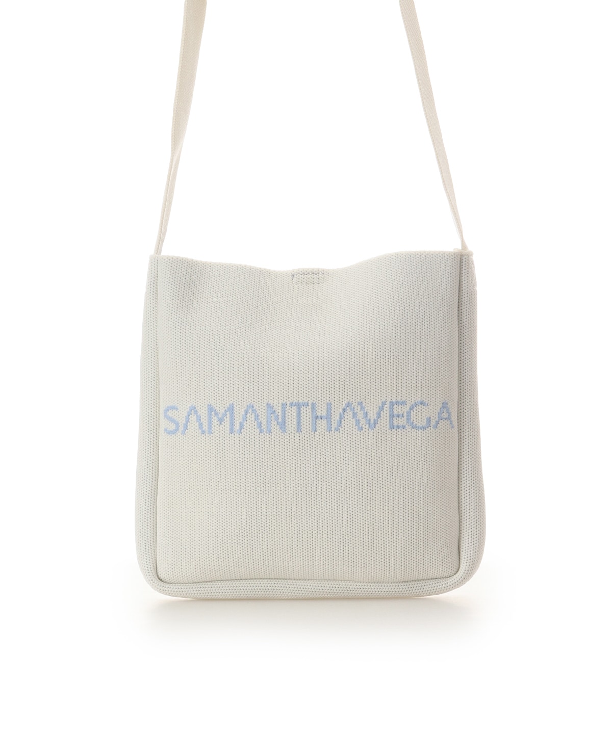 ニットショルダーバッグ