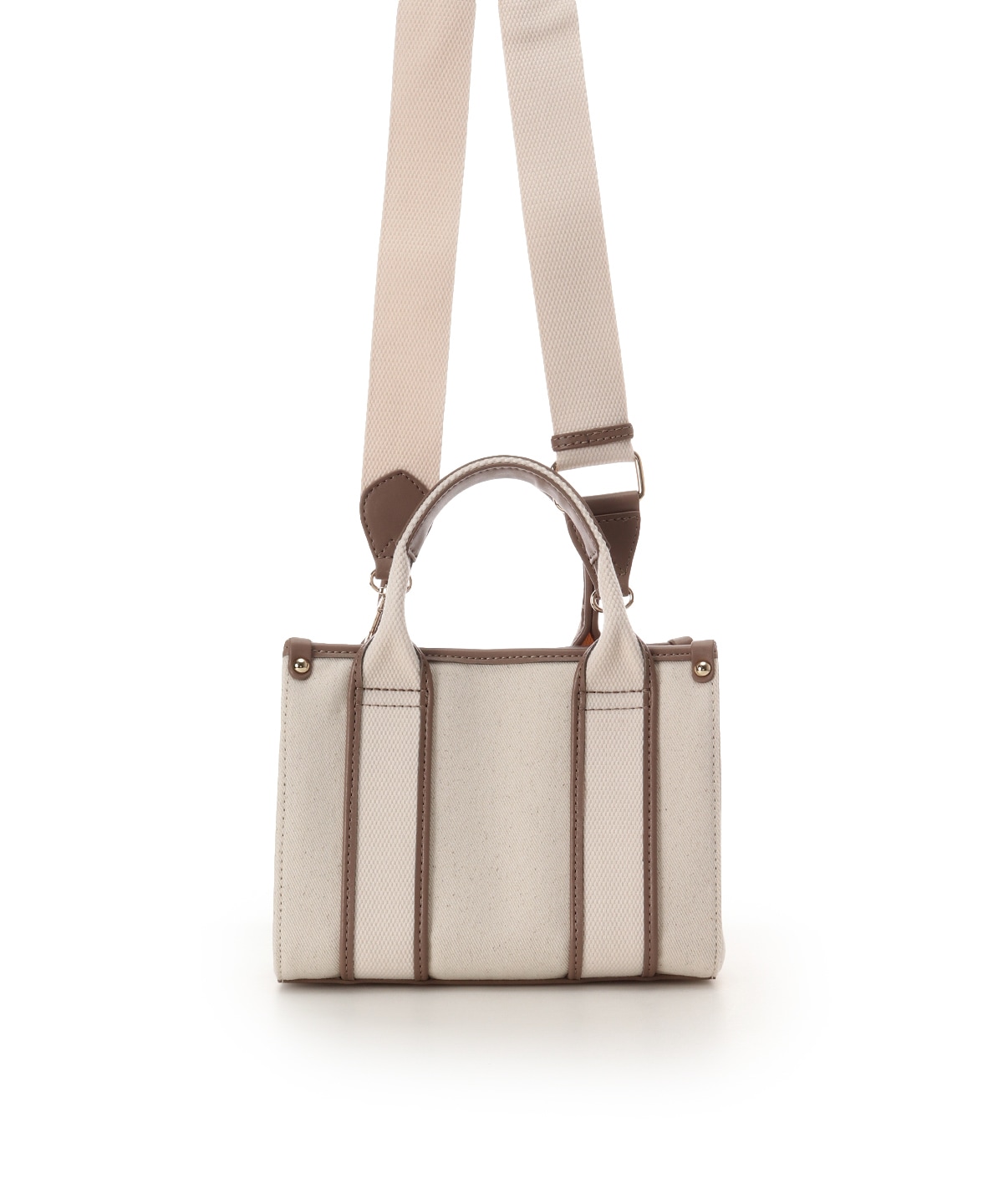 新色ロゴテープキャンバスショルダーバッグ（ミニ）