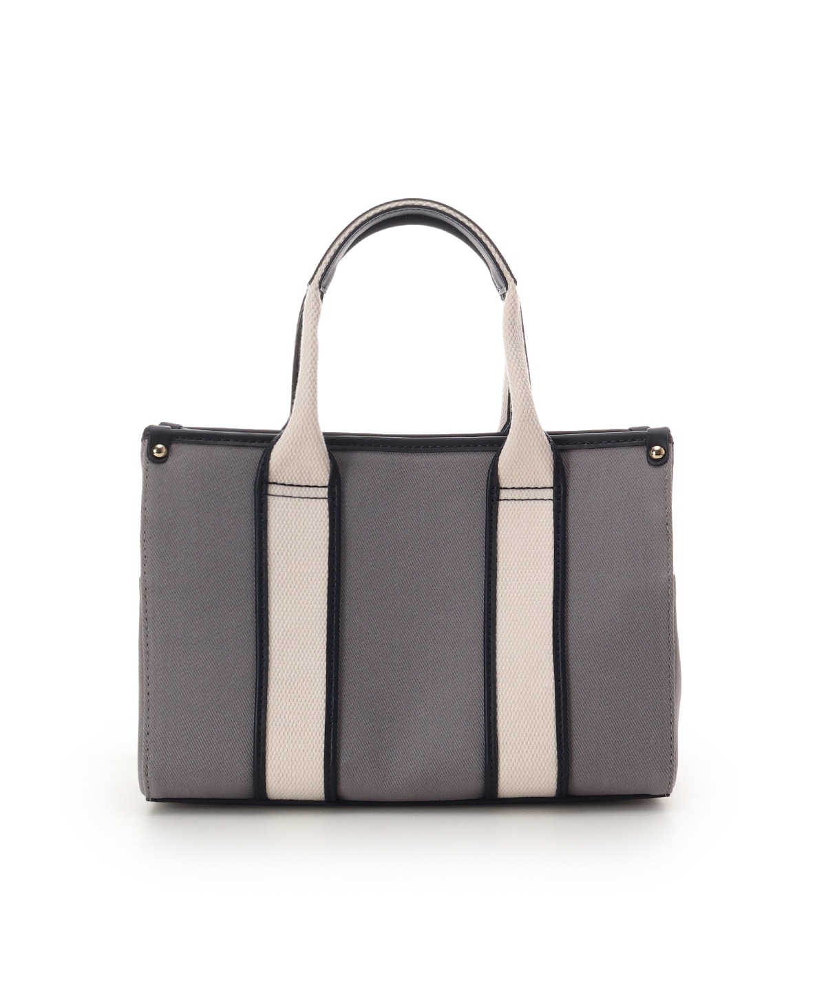 新色ロゴテープキャンバスハンドバッグ（小）