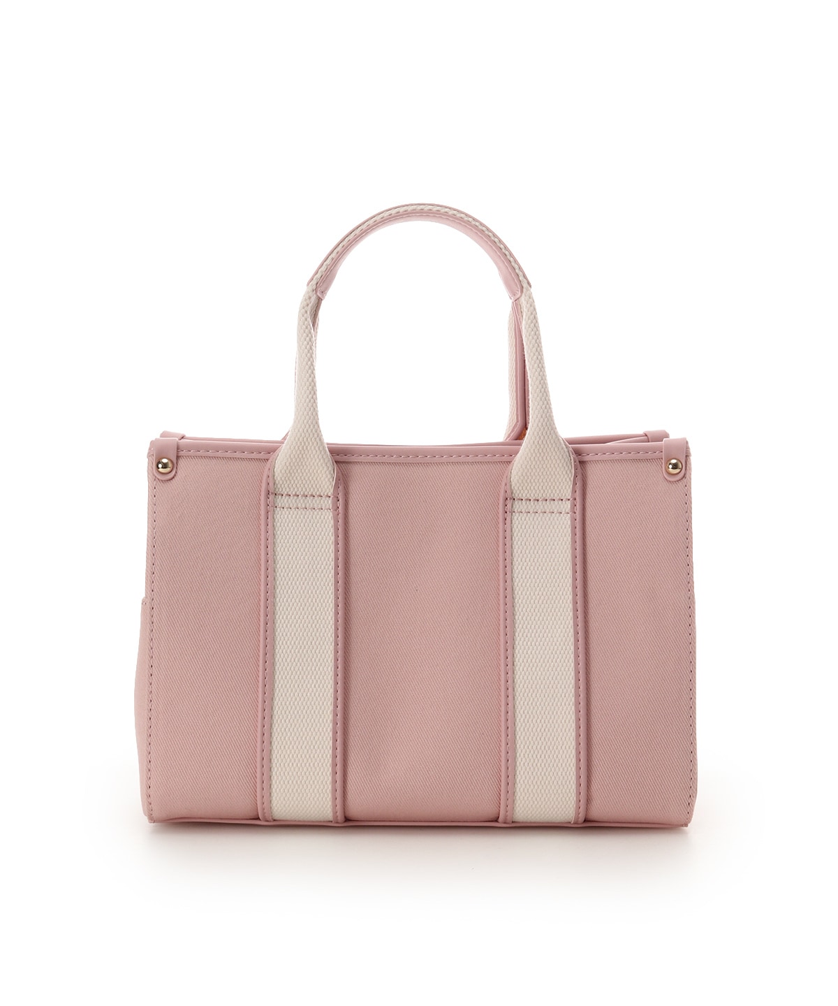 新色ロゴテープキャンバスハンドバッグ（小）